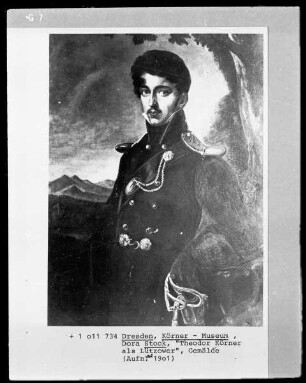 Theodor Körner als Lützower