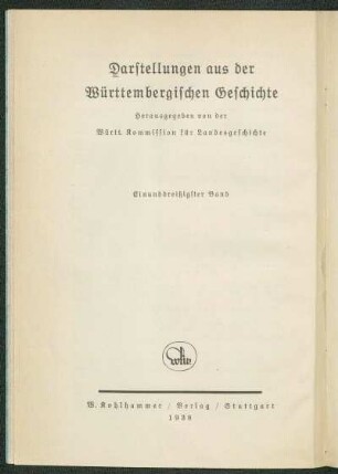 Altwürttembergische Hohlmaße : (Getreide, Salz, Wein)