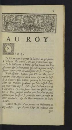 Au Roy.