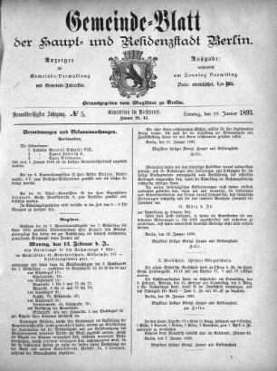 1893,5: No. 5, 29. Januar 1893