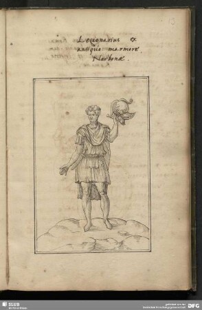 Legionarius es antiquo marmorae Narbonae.