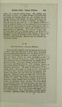 Suedliche Reiche. Ungarn, Boehmen