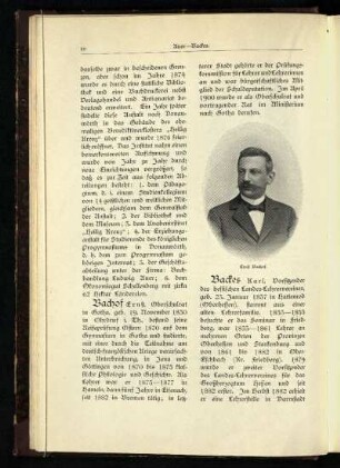 Bachof, Ernst