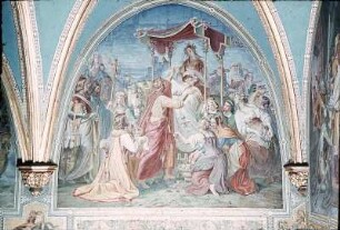Minne - Kaiser Friedrich II begrüßt seine Braut Elisabeth