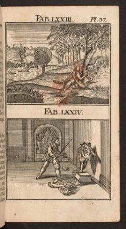 Pl. 37. Fab. LXXIII. Fab. LXXIV.