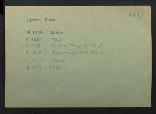 Sperr, Hans