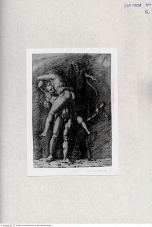 Herkules und Anthäus - Ercole e Anteo