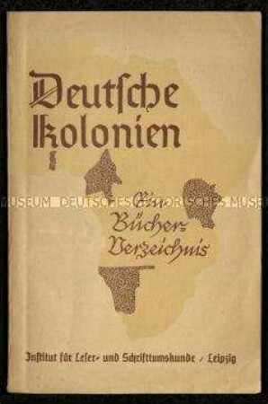 Bibliographie zu den deutschen Kolonien