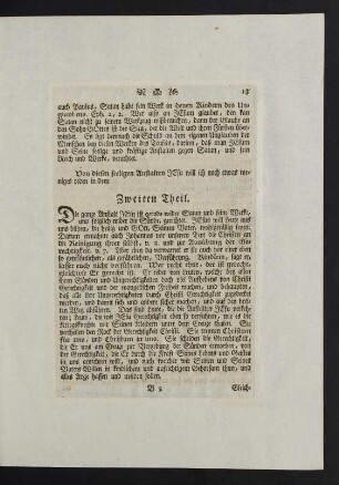 13-19, Zweiten Theil