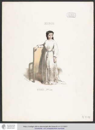 Figurine Mignon: Mignon 3. Akt