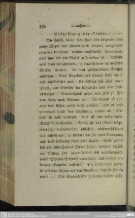 Auszehrung der Kinder