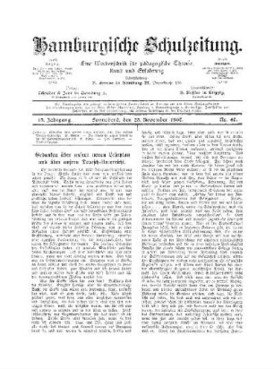Gedanken über unsern neuen Lehrplan und über unsern Deutsch-Unterricht