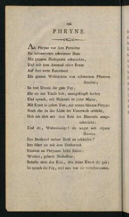186-198, Phryne. - Gessner.
