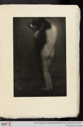 [Eduard J. [Jean] Steichen, V. The Little Round Mirror, photogravure from original negative, reproduced under Steichen’s personal direction]