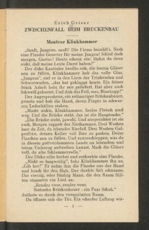 Monteur Klinkhammer
