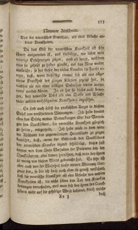 Neunter Abschnitt. Von der venerischen Krankheit, als einer Ursache anderer Krankheiten.
