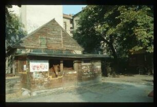 Diapositiv: Bethaniendamm, Adalbertstraße, Oktober 1991