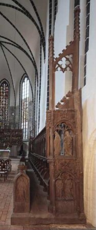 Südliches Chorgestühl — Rechte Wange