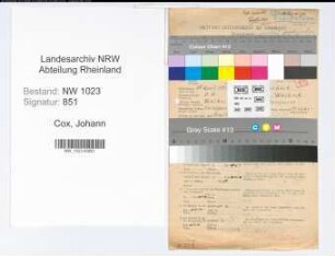 Entnazifizierung Johann Cox , geb. 10.04.1903 (Fleischbeschauer)