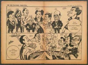 De los teatros Porteños [Dibujos] : Apuntes de Villanueva