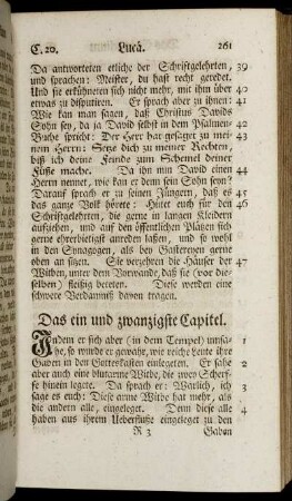 Das ein und zwanzigste Capitel. - Das vier und zwanzigste Capitel.