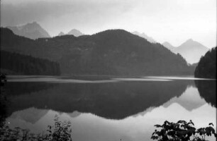 Schwangau: Alpsee und Spiegelung