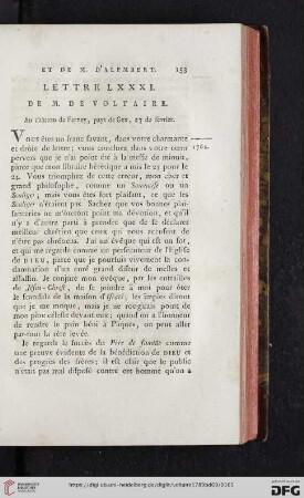 (Lettre LXXXI - XC)