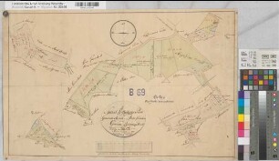 Bramey-Lenningsen (Bönen), Teilung der Hude und Voede-Grundstücke, Spezialteilungsplan