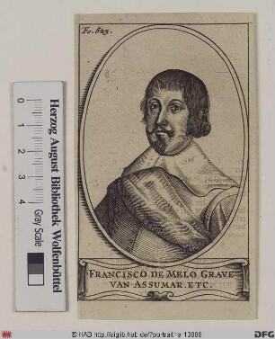Bildnis Don Francisco Manuel de Mello, conde de Azumar