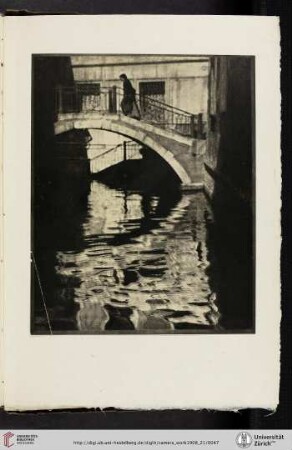 [Alvin Langdon Coburn, VII. The Bridge, Venice, halftone reproduction]