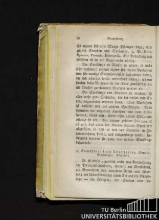 e) Vermehrung durch Uebertragung (Veredlen, Aechtmachen, Pfropfen)