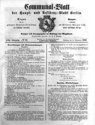 1860,12: No. 12, 16. September 1860