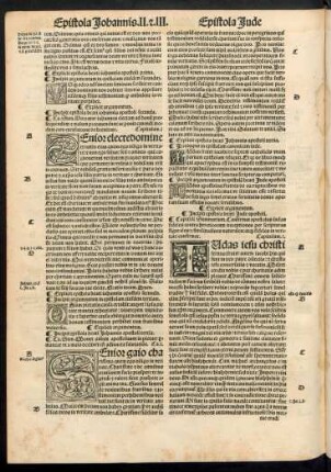 Incipit epistola beati iohannis apostoli secunda.