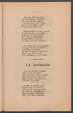 La invitación