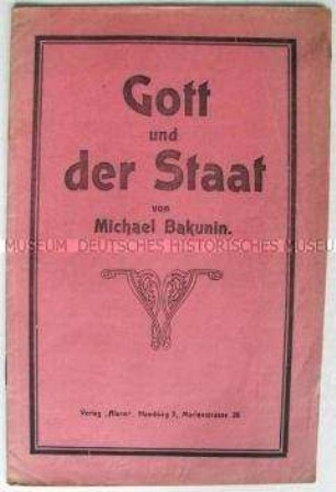 Gesellschaftstheoretische Abhandlung über Staat und Religion aus anarchistischer Sicht