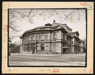 Opernhaus, Düsseldorf: Ansicht von Westen