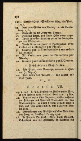 130-133, Sectio VII.