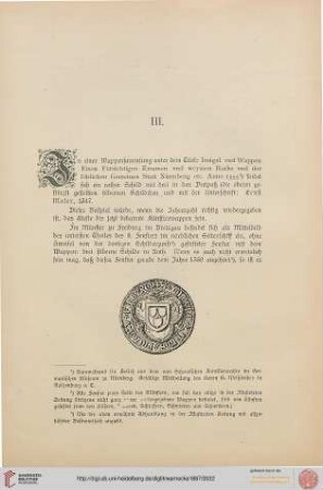 III. Nachweis der ältesten Künstlerwappen
