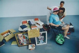 "Ausstellung in den Deichtorhallen" aus der Serie "Menschenbilder in Hamburg"