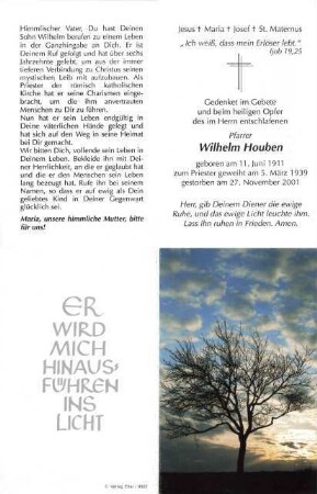 Houben, Wilhelm