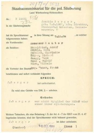 Berger, Joachim
