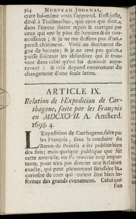 Article IX.