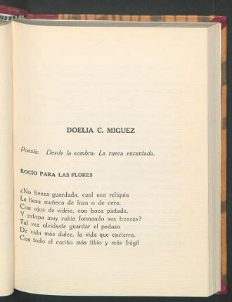 Rocío para las flores