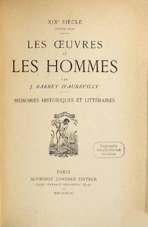 Mémoires historiques et littéraires