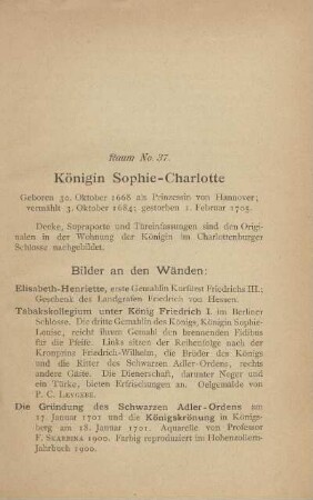 Raum No. 37