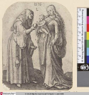 [Maria mit dem Christuskind und der heiligen Anna (Anna Selbdritt); The Virgin with Child and St Anna]