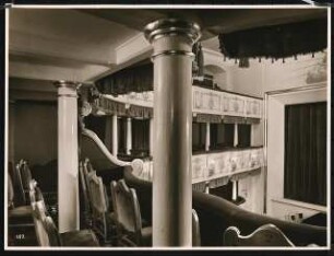 Schlosstheater, Celle: Ansicht der Theaterränge