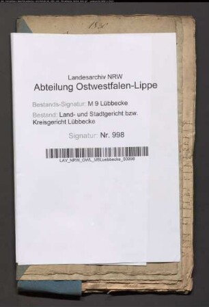 Erblasser: Protze, Anton; Erblasser: Protze, Franzisca, geb. Stoll: