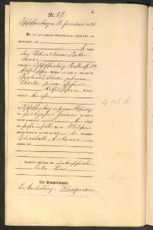 Standesamtsbuch der Stadt Aschaffenburg: Geburten 365/1900 - 184/1901
