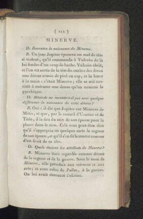 MINERVE.